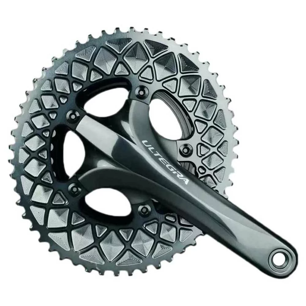 Absolute Black Oval 110x5 2x For Sram Chainring 4 Absolute Black Oval 110x5 2x For Sram Chainring - Image 2