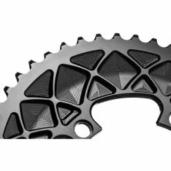 Absolute Black Oval 2x 110 BCD Chainring -Cheap Bottom Brackets Store absolute black oval 2x 110 bcd chainring 2