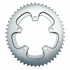 Absolute Black Oval Winter 2x 110 BCD Chainring