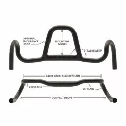Redshift Sports Kitchen Sink Handlebar -Cheap Bottom Brackets Store redshift sports kitchen sink handlebar 4